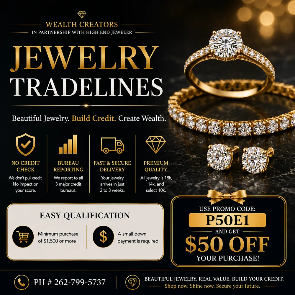 Jewelry Tradelines